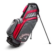 Callaway Golf X Series Stand Bag - Red/Titanium/White