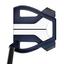 TaylorMade Golf Spider X Small Slant Putter - Navy/White  - thumbnail image 6