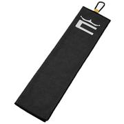 Cobra Tri Fold Golf Towel - Black