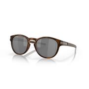 Oakley Latch Sunglasses - Matte Brown Tortoise w/Prizm Black Lens