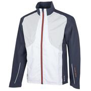 Galvin Green Albert GORE-TEX Waterproof Golf Jacket - White/Navy/Orange