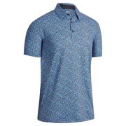 Callaway All Over Mini Floral Print Golf Polo Shirt