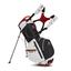 Big Max Aqua Hybrid 3 Waterproof Stand Bag - Black/White/Red - thumbnail image 3