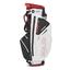 Big Max Aqua Hybrid 3 Waterproof Stand Bag - Black/White/Red - thumbnail image 5