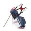 Big Max Aqua Hybrid 3 Waterproof Stand Bag - Navy/White/Red - thumbnail image 2