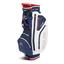 Big Max Aqua Hybrid 3 Waterproof Stand Bag - Navy/White/Red - thumbnail image 3