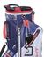 Big Max Aqua Eight Waterproof Stand Bag - Silver/Navy/Red - thumbnail image 2