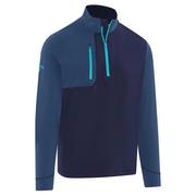 Next product: Callaway Aquapel Mixed Media Golf Pullover - Navy