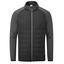 Ping Arlo Quilted Hybrid Golf Jacket - Black/Asphalt - thumbnail image 1