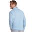 Ashworth French Terry 1/4 Zip Golf Sweater - Chambray Blue - thumbnail image 2