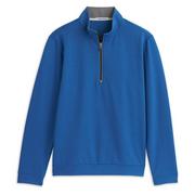 Ashworth French Terry 1/4 Zip Golf Sweater - Cobalt