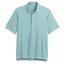 Ashworth Striped Tech Golf Polo - White/Lagoon - thumbnail image 2