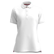Forelson Batsford Ladies Button Golf Polo Shirt - White
