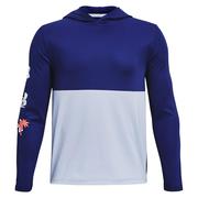 Under Armour Boys UA MultiLogo Golf Hoodie - Bauhaus Blue