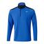 Mizuno Breath Thermo Winter Brz 1/4 Zip Golf Midlayer - Blue - thumbnail image 1