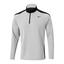 Mizuno Breath Thermo Winter Brz 1/4 Zip Golf Midlayer - Grey - thumbnail image 1