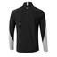 Mizuno Breath Thermo Winter Brz 1/4 Zip Golf Midlayer - Grey - thumbnail image 2