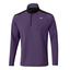 Mizuno Breath Thermo Winter Brz 1/4 Zip Golf Midlayer - Purple - thumbnail image 1