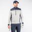 Galvin Green Durante INSULA Golf Mid Layer Sweater - Cool Grey/Navy - thumbnail image 3