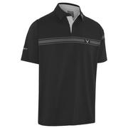Callaway Odyssey Bloc Golf Polo Shirt - Caviar