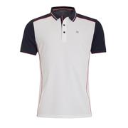 Calvin Klein Transit Polo Shirt - White/Navy