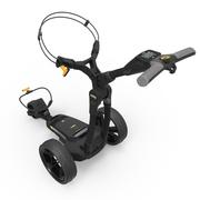 PowaKaddy CT6 Black Electric Golf Trolley 2023 - 18 Hole Lithium with FREE Powakaddy Cart Bag