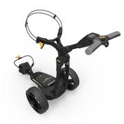 PowaKaddy CT6 Black Electric Golf Trolley 2023 - Extended Lithium