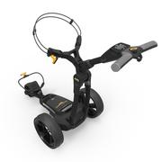 PowaKaddy CT6 Black Electric Golf Trolley 2023 - Extended Lithium with FREE Powakaddy Cart Bag