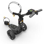 PowaKaddy CT8 GPS Gun Metal Electric Golf Trolley 2023 - 18 Hole Lithium with FREE Powakaddy Cart Bag