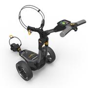 PowaKaddy CT8 GPS Gun Metal Electric Golf Trolley 2023 - Extended Lithium with FREE Powakaddy Cart Bag