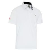 Callaway 3 Chev Odyssey Golf Polo Shirt - Bright White