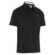 Next product: Callaway 3 Chev Odyssey Golf Polo Shirt - Caviar