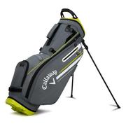Callaway Chev Golf Stand Bag - Charcoal/Flo Yellow