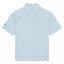 Callaway Junior Dolphin Print Golf Polo Shirt - Bright White - thumbnail image 1