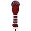 Callaway Pom Pom Driver Headcover - Cardinal Red - thumbnail image 2
