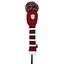 Callaway Pom Pom Fairway Headcover - Cardinal Red - thumbnail image 1