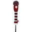 Callaway Pom Pom Hybrid Headcover - Cardinal Red - thumbnail image 1