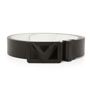 Callaway Reversible Leather Belt - Black/White