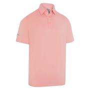 Callaway SS Solid Swing Tech Golf Polo Shirt - Candy Pink