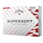 Callaway Supersoft Golf Balls - Valentine 