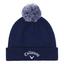 Callaway Tour Authentic Pom Golf Beanie - Navy - thumbnail image 1