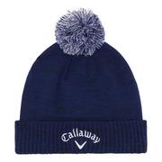 Callaway Tour Authentic Pom Golf Beanie - Navy