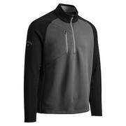 Callaway Midweight Ottomon Fleece 1/4 Zip Golf Sweater - Quiet Shade