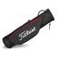 Titleist Carry Golf Pencil Bag - Black/Black/Red - thumbnail image 1