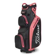 Titleist Cart 14 StaDry Golf Cart Bag 2023 - Black/Candy