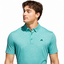 adidas Go To Rise Print Polo - Pure Teal - thumbnail image 2