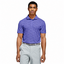 adidas Ultimate Jacquard Golf Polo Shirt - Dual Indigo - thumbnail image 2