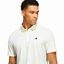 adidas Ultimate BTTR Print Golf Polo Shirt - Frozen Lemon - thumbnail image 5