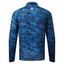 Footjoy Cloud Camo Print Midlayer Golf Sweater - Navy - thumbnail image 2