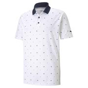 Puma Cloudspun Gamma Golf Polo Shirt - Bright White